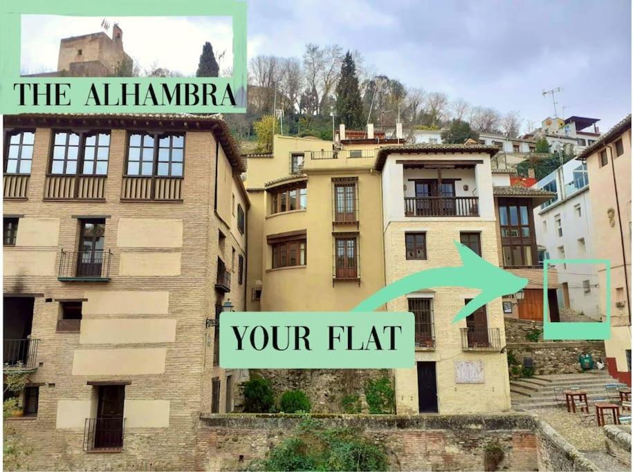 그라나다 Cosy Flat / Literally At The Foot Of Alhambra 아파트 외부 사진